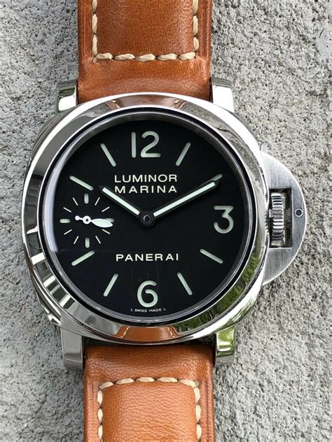 panerai pam00111 review|Panerai luminor marina blue dial.